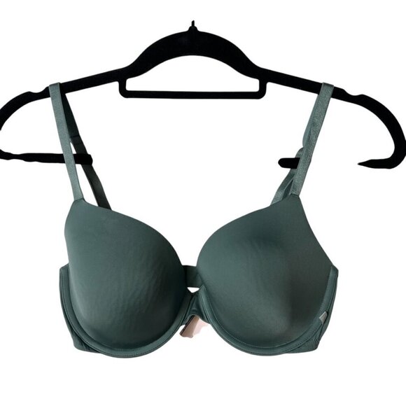 Victorias Secret Bra T-Shirt Underwire PushUp‎ Full Coverage Size 32DD - Picture 1 of 8